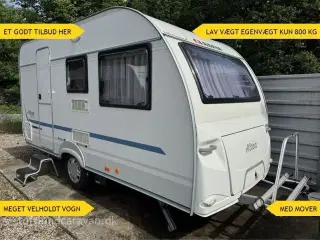 2013 - Adria Altea 390 PS   LAV EGENVÆGT KUN 800 KG, PERFEKT TIL EL-BILER. Yderst velholdt vogn, m/MOVER og Isabella fortelt.