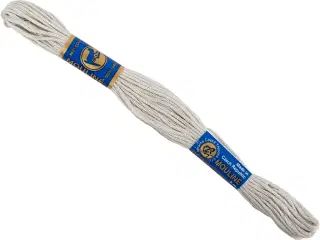 Broderigarn, 6-trådet, grå, 12x8m/ 1 pk.