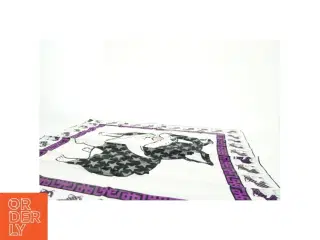 Tørklæde med hundeprint fra Charlotte Sparre (str. 87 x 87 cm)