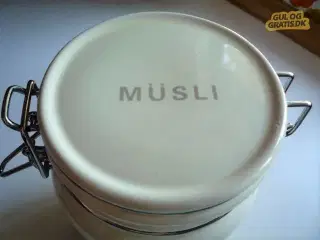 Stor krukke til mysli