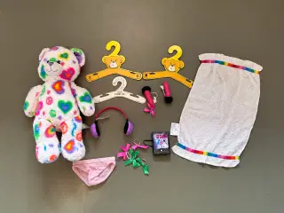 Bamse med tilbehør 