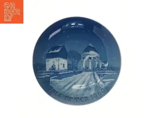 B&G juleplatte 1960 fra B&G (str. Ø 18 cm)