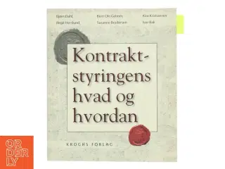 Kontraktstyringens hvad og hvordan (Bog)