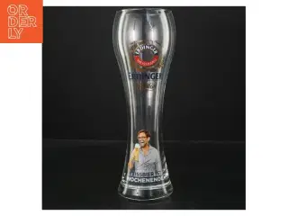 Erdinger Weissbier glas fra Erdinger (str. Ø. 8 cm. 26 cm)
