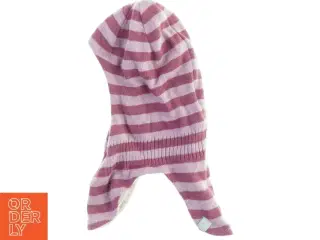 Stripet hue i lilla og grå (str. 48 cm)