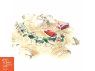 Julebjørne broche (str. 4 x 3 cm)