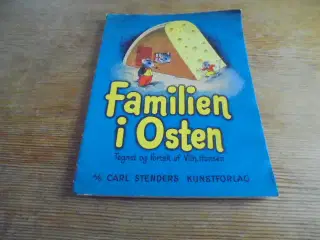 Familien i osten  - gammel børnebog 