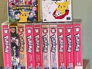 Pokemon VHS bånd originale fra 80’erne 12 stk. 