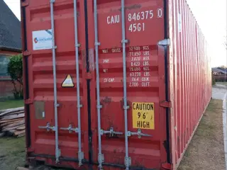 Sælger 40 fods søcontainer