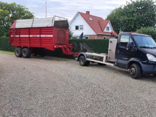 JF vogn 30m3 bundkæde - Frakørsel