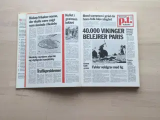 Danmarks historie i avisform år 885 - 1978