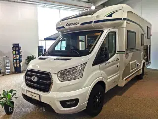 2024 - Chausson Titanium 627 ULTIMATE   Enkeltsenge + hæve-/sænkeseng, 5 selepladser, 4 sovepladser med mulighed for 5, 170Hk Aut,, Artic pakke, meget udstyr