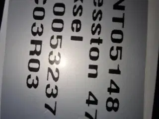 Hesston 4700 Forlagsaksel 700053237