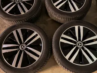 Mercedes fælge med vinterdæk 
