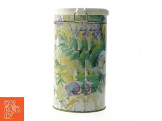 Dekorativ opbevaringsdåse med blomster fra Mega (str. 20 cm)