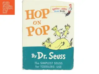 Dr. Seuss &#39;Hop on Pop&#39; Pappæskebog fra Random House