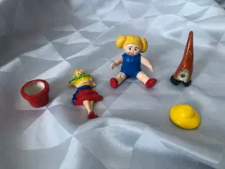 Keramik figurer blandede