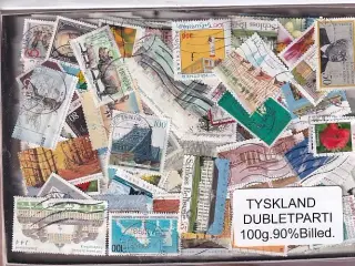 Tyskland Dubletparti 100g. 90% Billedmærker.