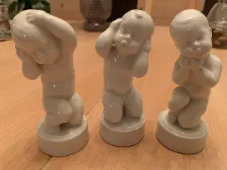 Porcelænsfigurer de 3 piner