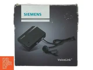 Siemens VoiceLink transmitter med mikrofon fra Siemens (str. 14x14 cm)