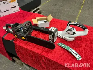 Motor sav og løvblæser Stiga SC48AE-BL548LI