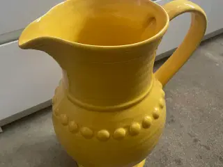 Stor gul vase 