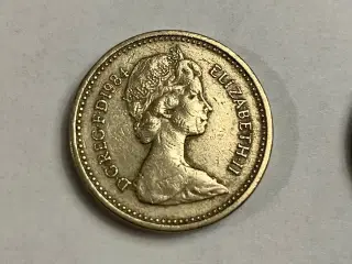 1 Pound England 1984