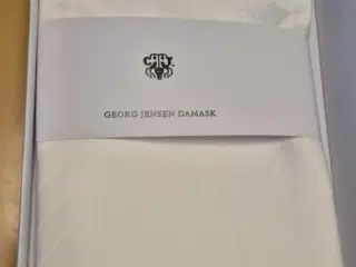 Hvid Georg Jensen Damask dug 