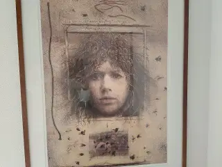 Signeret Kurt Trampedach plakat.