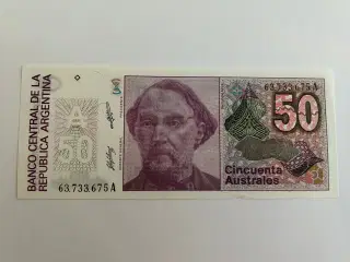50 Australes Argentina