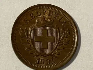 1 Rappen Switzerland 1931