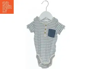 Stribet bodystocking med kortærmet design fra H&M (str. 68)