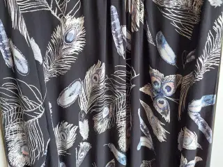 Skjortebluse Sort bund  /str M
