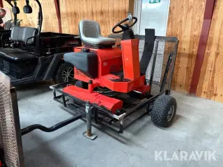 Green roller Smithco Tournament Ultra - 7580 med trailer