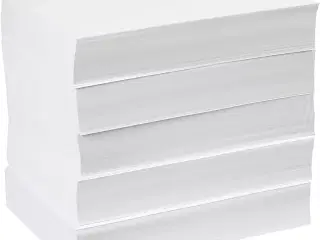 Tegnepapir, A4, ark 210x297 mm, 80 g, hvid, 5x500ark/ 1 pk.