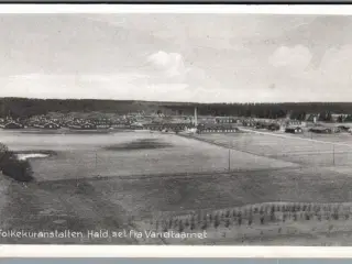 Folkekuranstalten - Hald - set fra Vandtaarnet - Postkort - Ubrugt