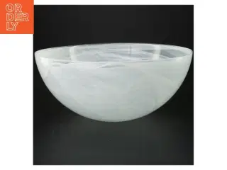 Glaskunst skål (str. 30 cm)