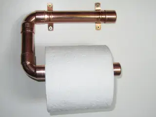 Kobber toiletrulleholder