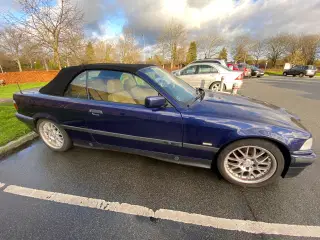 BMW E36 cabriolet med el kaleche og hard top 1997