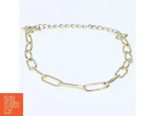Guldkæde armbånd (str. Ø 10 cm)