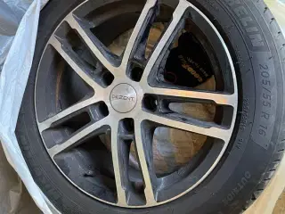 16" Alufælge til Opel Zafira med dæk