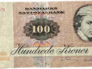 100 kr Seddel 1984 C6