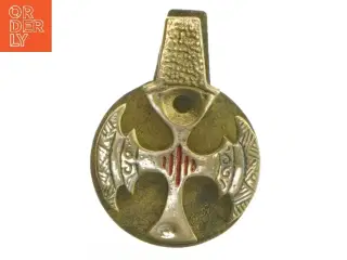 Metalklip med dekoration (str. 8,5 cm)