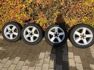 Mercedes fælge med nye dæk