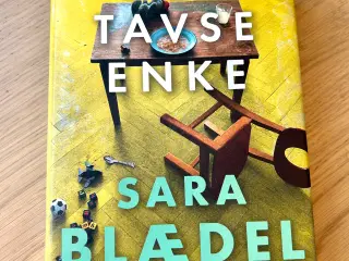 Førsteudgave af Den Tavse Enke af Sara Blædel