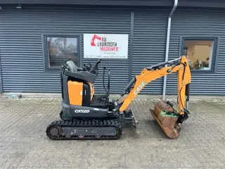 Case CX12D Compacttilt og 3 skovle