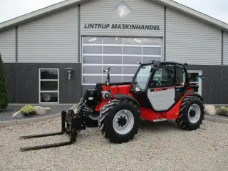 Manitou MT933 easy Comfort. Dansk maskine, med hydrauliske pallegafler.