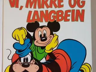 Vi, Mikke og Langbein Tegneseriebog på norsk