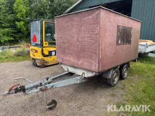 Lukket trailer Brenderup