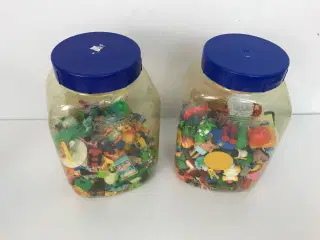 Samling retro Kinderæg legetøj